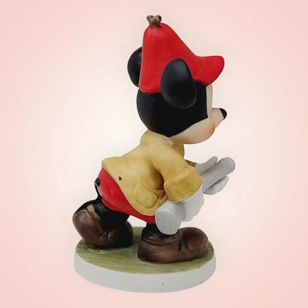 Vintage Walt Disney Porcelain Figurine Mickey Mouse‎ 